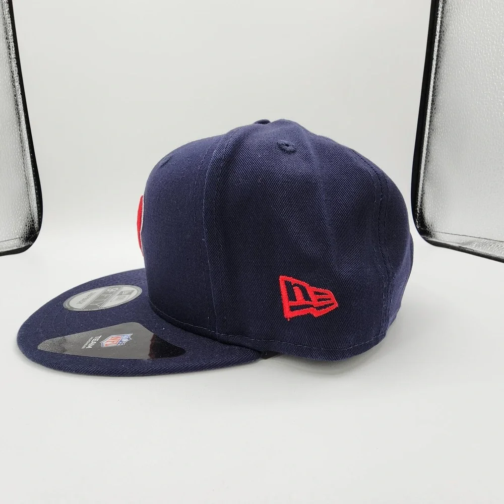 New Era Houston Texans 9Fifty Snapback Hat Blue Adjustable Classic Logo Cap‎ NEW